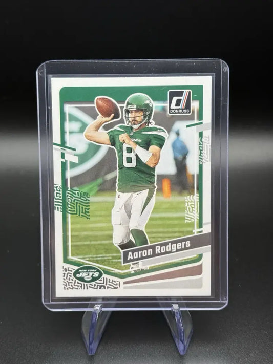 2023 Panini Donruss Aaron Rodgers #227 New York Jets Football Card