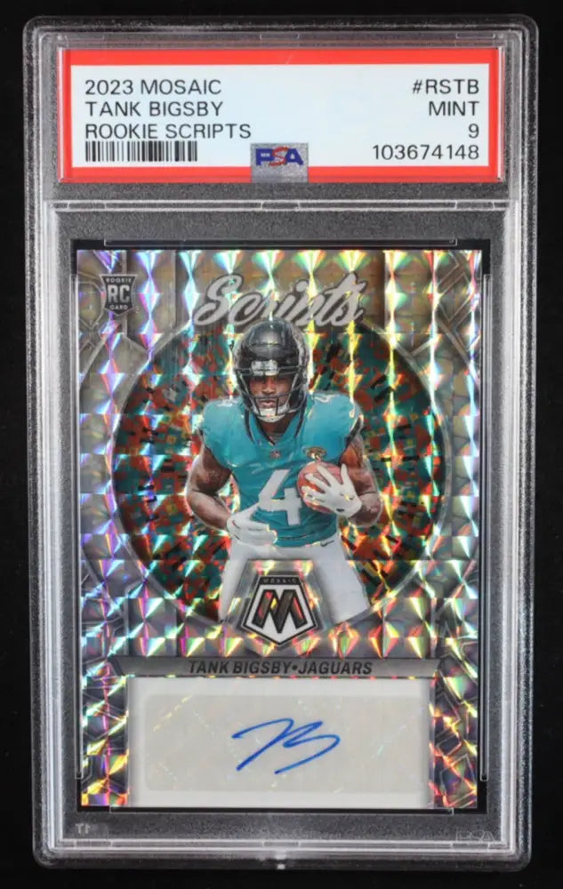 2023 Panini Mosaic - Rookies Tank Bigsby #364 Genesis Mosaic Prizm (RC)