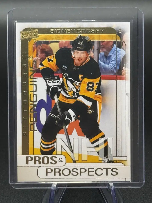 2024-25 Upper Deck Extended Series - #PP-29 Sidney Crosby Pros & Prospects