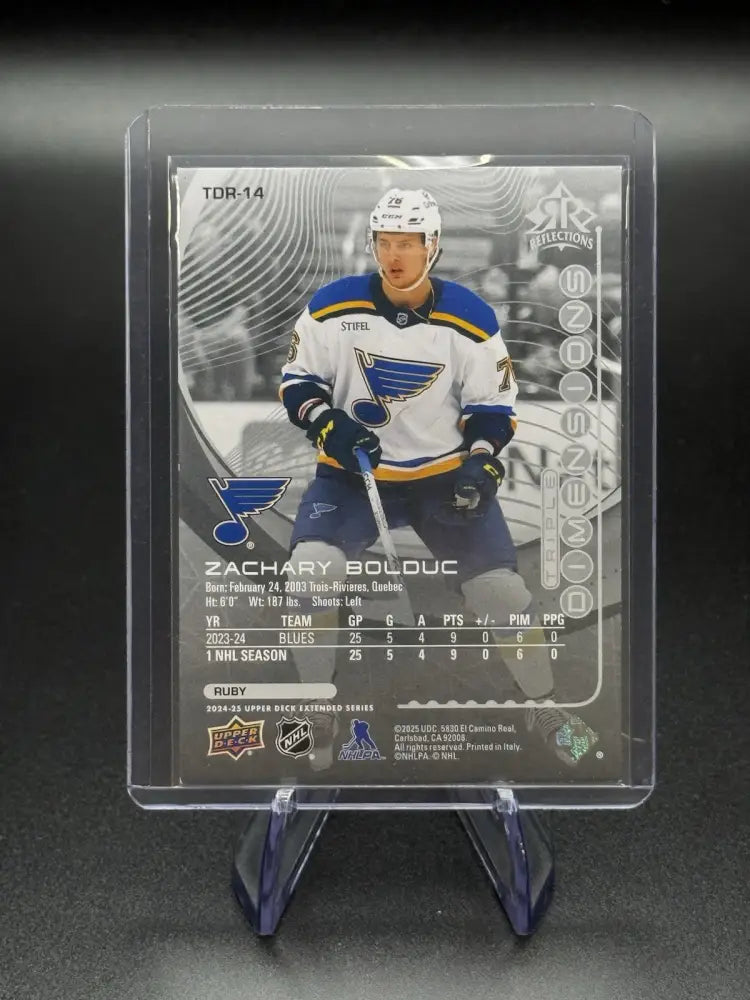 2024-25 Upper Deck Extended Series - Triple Dimensions Reflections Zachary...