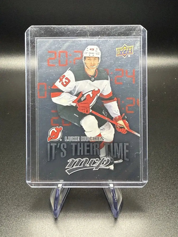 2024-25 Upper Deck MVP - It's Their Time Luke Hughes #IT-18