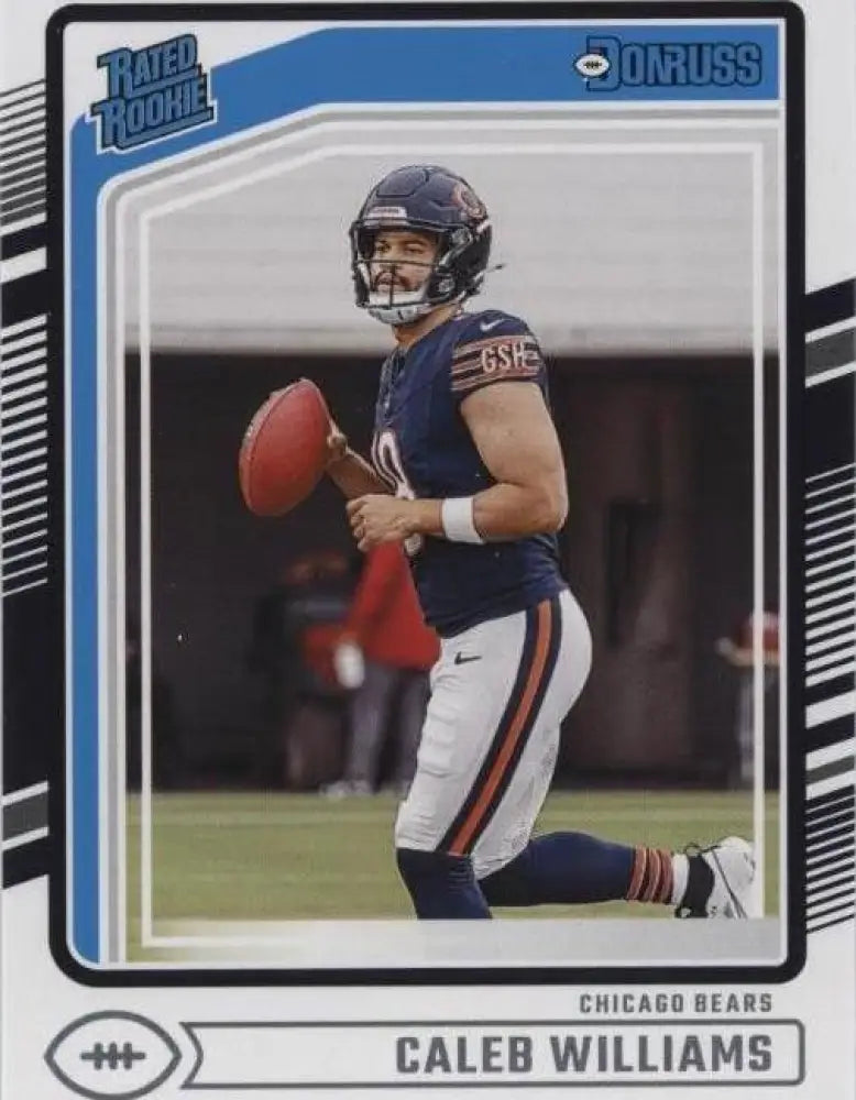 2024 Donruss Caleb Williams Rated Rookie #327 PSA 9 Mint Chicago Bears QB