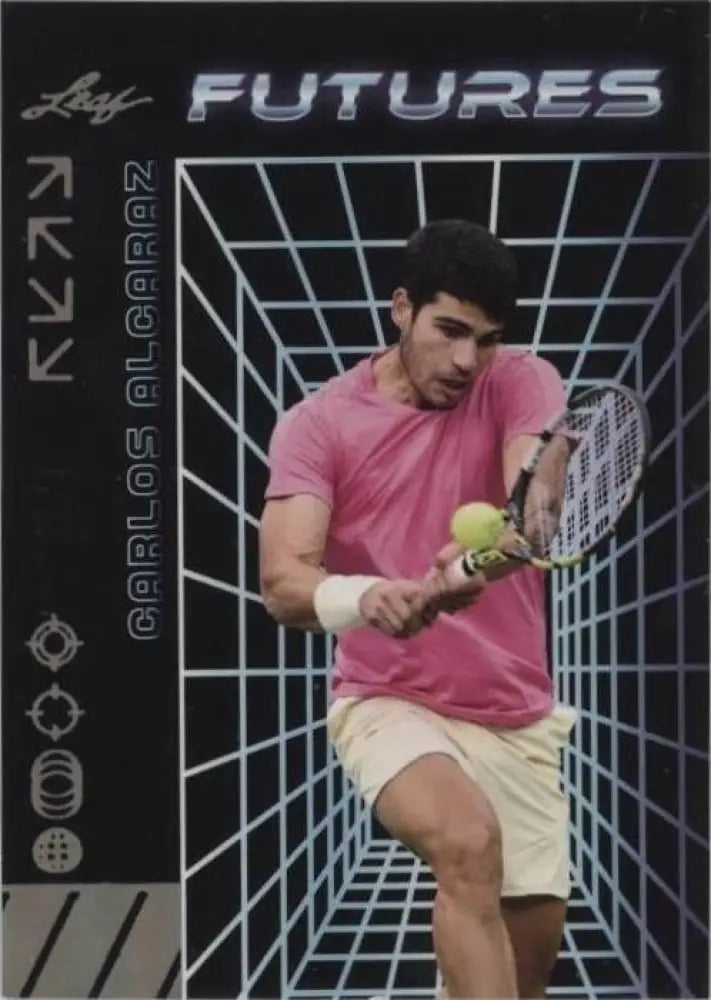 2024 Leaf Futures - Carlos Alcaraz #31 Holo Silver /25