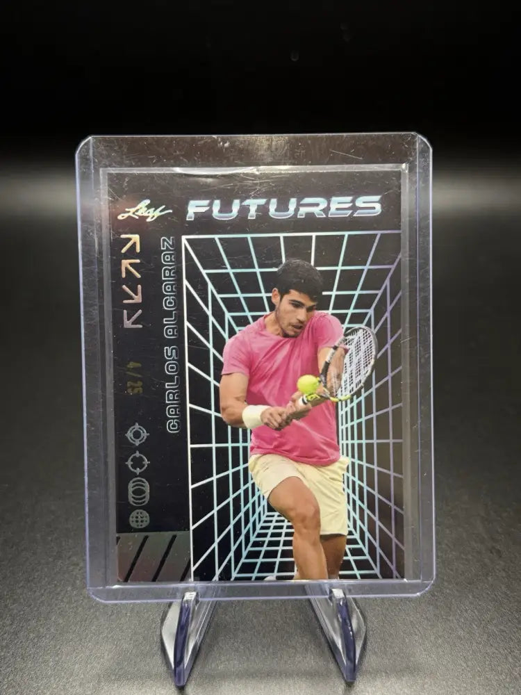2024 Leaf Futures - Carlos Alcaraz #31 Holo Silver /25