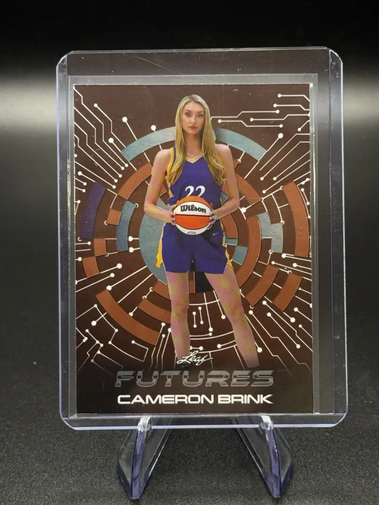 2024 Leaf Futures - Future Foil Cameron Brink #FF-3 Bronze (RC)