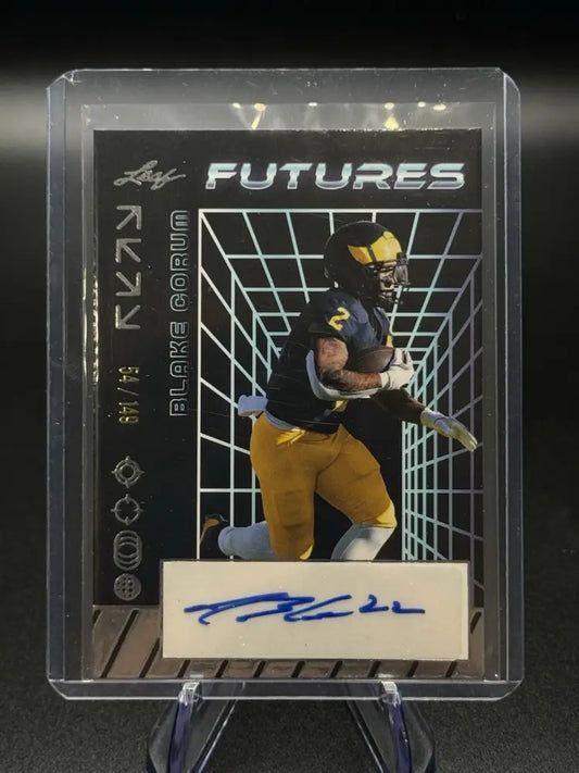 2024 Leaf Trinity Futures Blake Corum Autograph /149 #A-BC1 RC