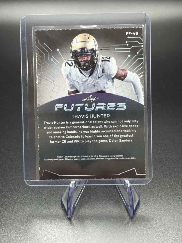 2024 Leaf Trinity Futures Travis Hunter Rookie Card — Colorado