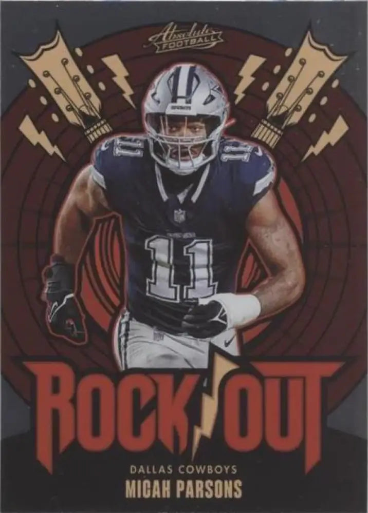 2024 Panini Absolute - Rock Out Micah Parsons #RO-MPS