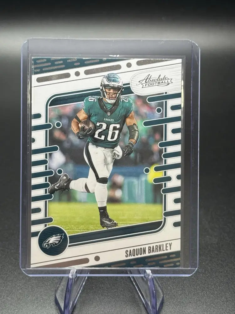 2024 Panini Absolute - Saquon Barkley #85 Green
