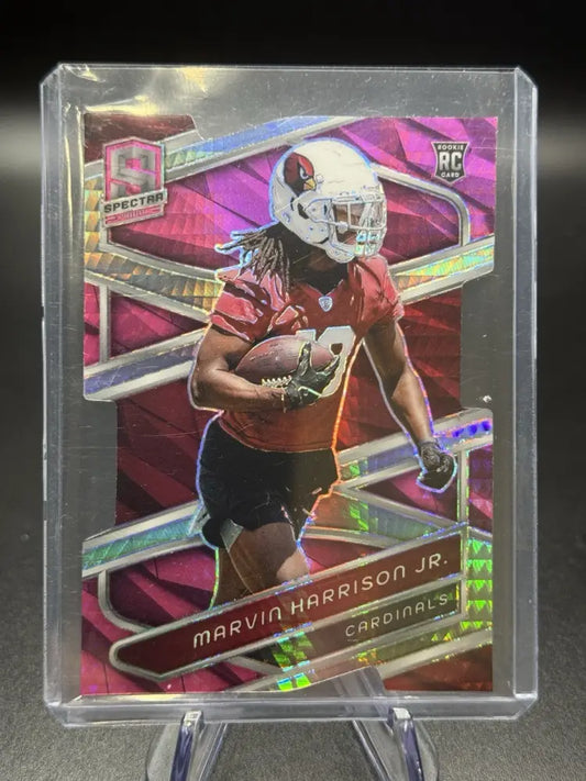 2024 Spectra Marvin Harrison Jr RC Pink Prizm /20 #09/20 Rookie SSP Cardinals