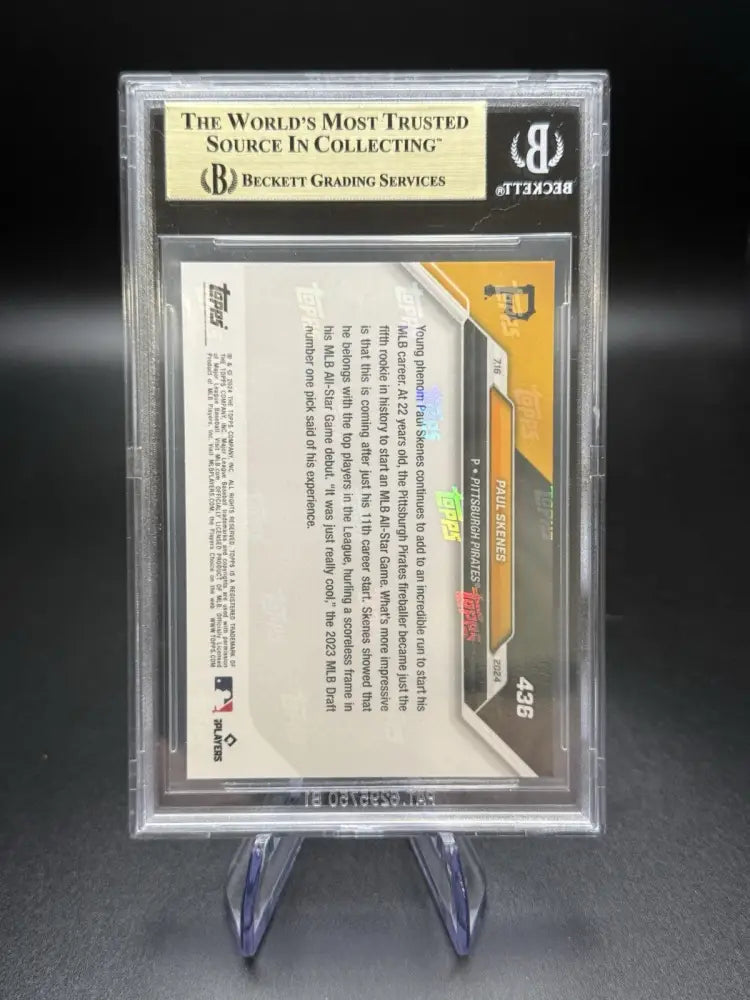 2024 Topps Now - All-Star Game Paul Skenes #436 /16629 (RC)