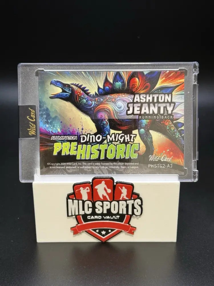 2024 Wild Card Alumination DINO-MIGHT Ashton Jeanty RC #3/15 Rookie