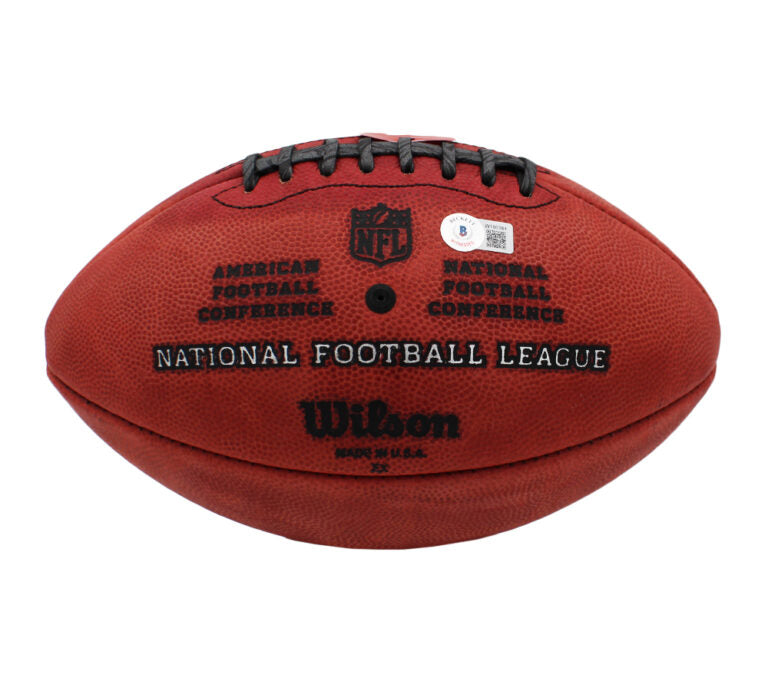 Bo Jackson Autographed Raiders Wilson Official Duke Metallic Football