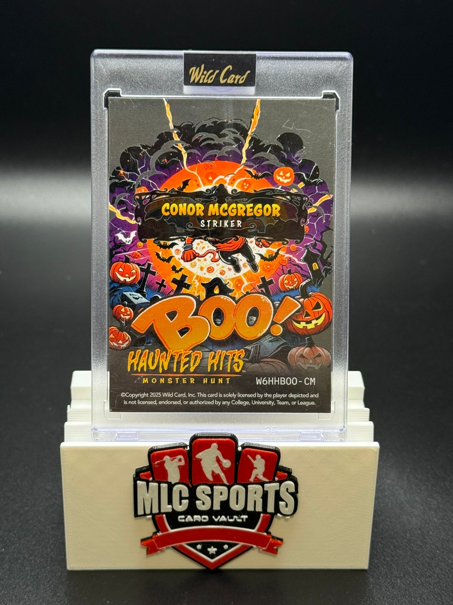 2025 Wild Card Haunted Hits “BOO!” Conor McGregor True 1/1