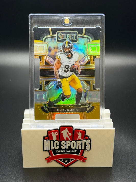 2023 Panini Select Football #82 Jaylen Warren – Pittsburgh Steelers Concourse Prizm Card