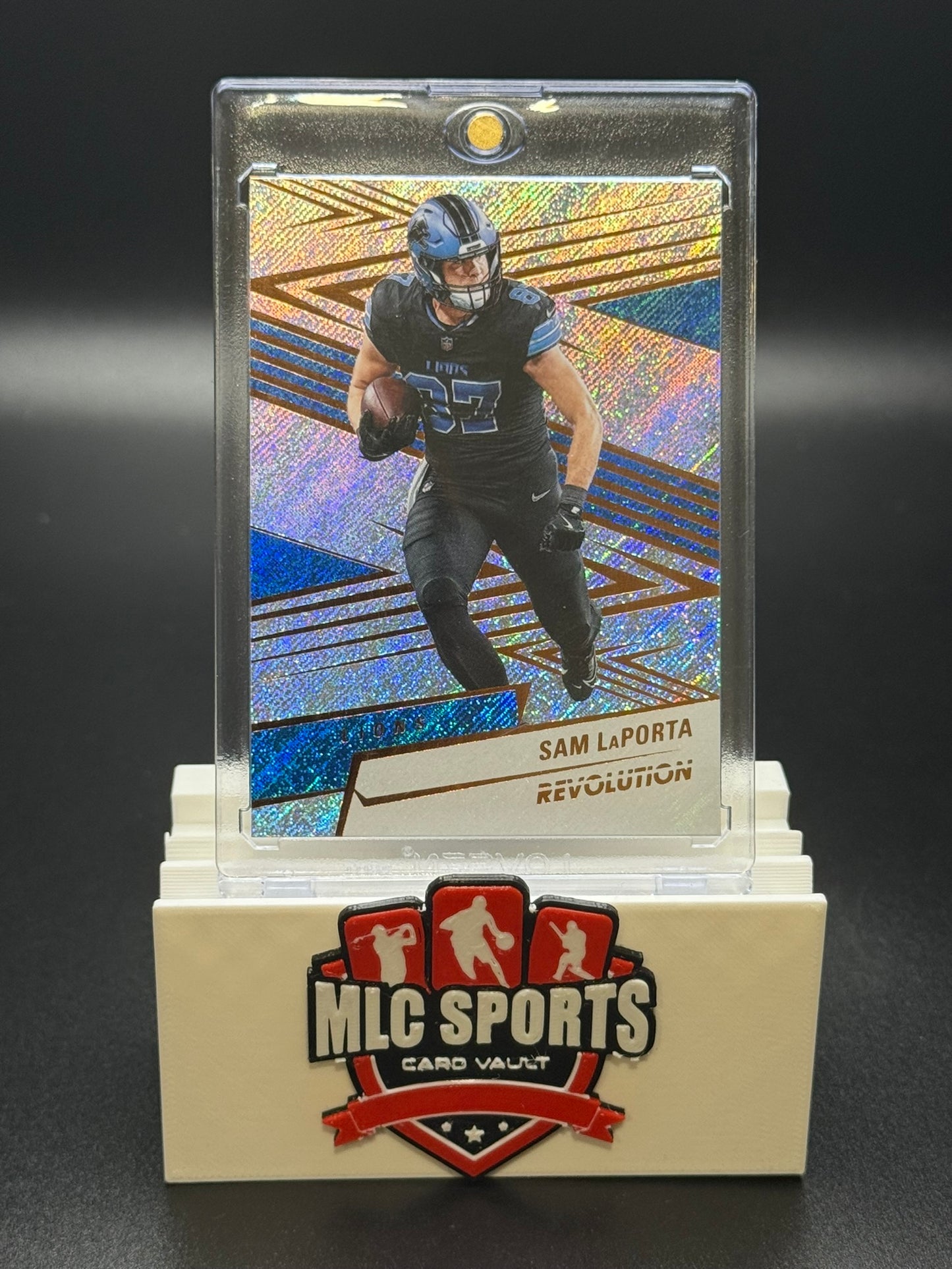 2025 Panini Revolution Sam LaPorta Detroit Lions Football Card RC