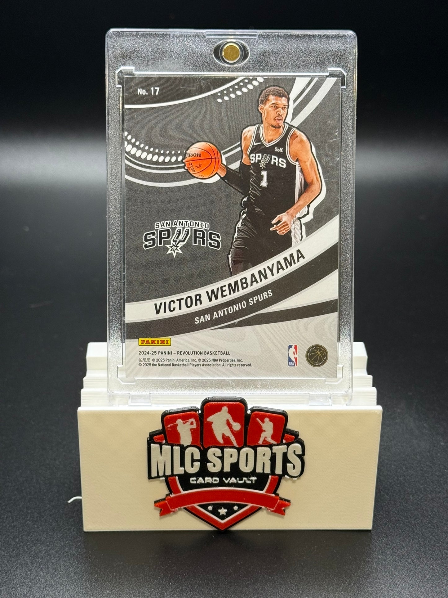 2024-25 Panini Revolution Vortex #17 Victor Wembanyama Spurs