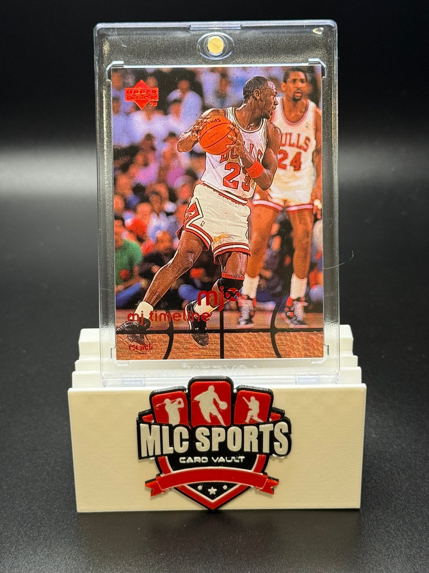 1998 Upper Deck MJx Michael Jordan MJ Timeline #15 Bulls