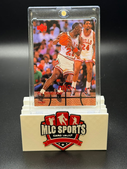1998 Upper Deck MJx Michael Jordan MJ Timeline #15 Bulls
