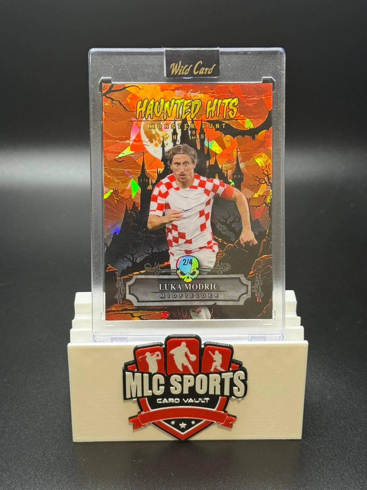 Luka Modrić Haunted Hits Monster Hunt Card 2/4 Wild Card 2025