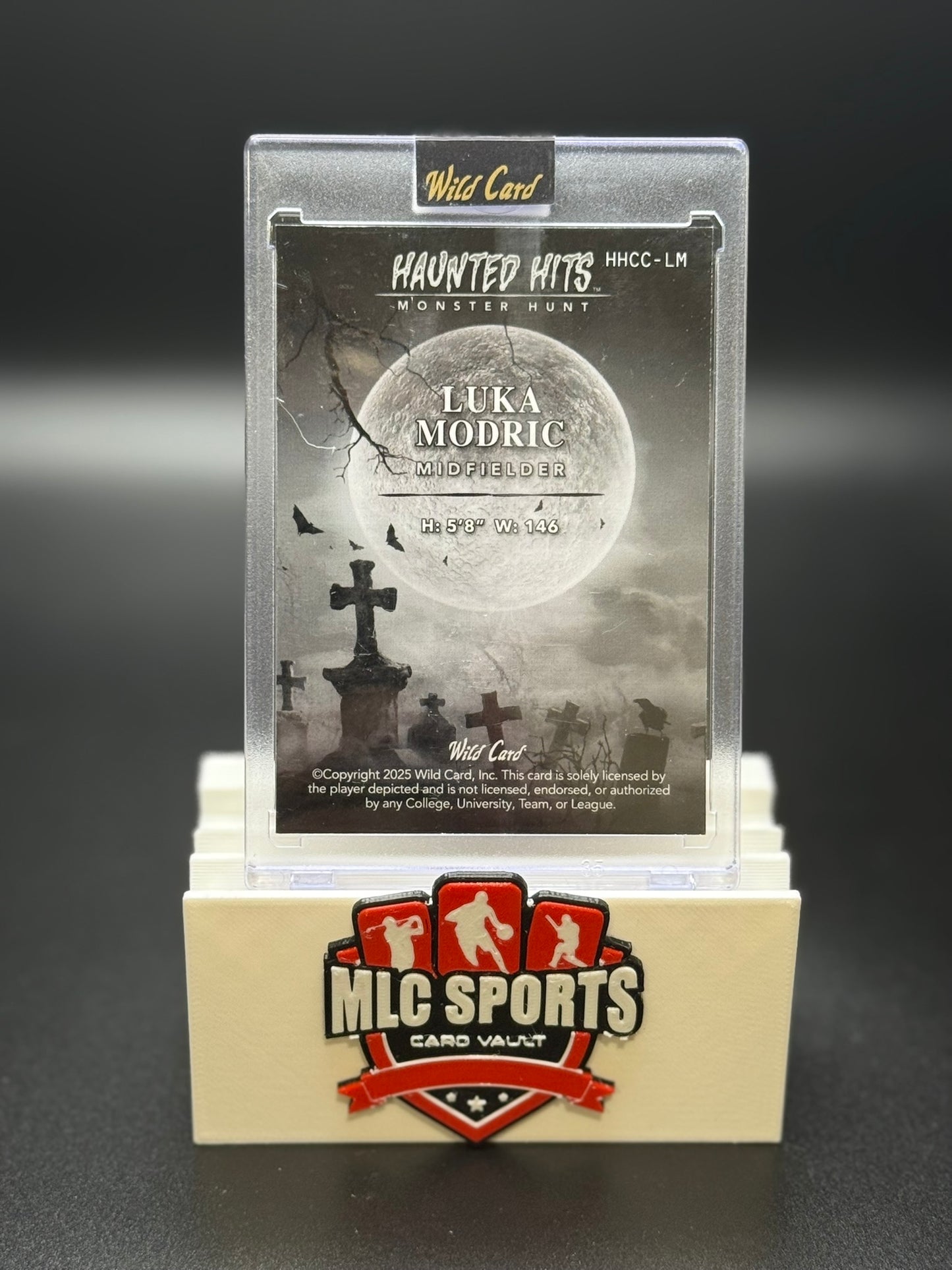 Luka Modrić Haunted Hits Monster Hunt Card 2/4 Wild Card 2025