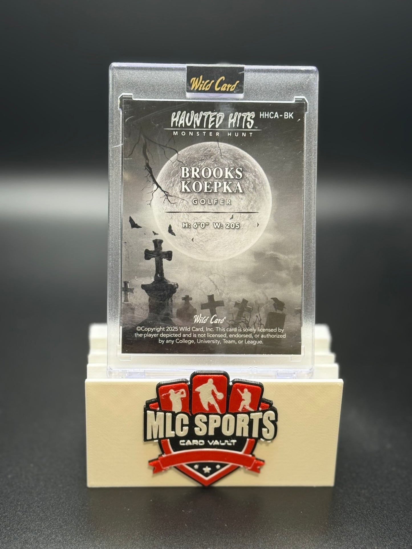 2025 Wild Card Haunted Hits Brooks Koepka 1/4 Monster Hunt