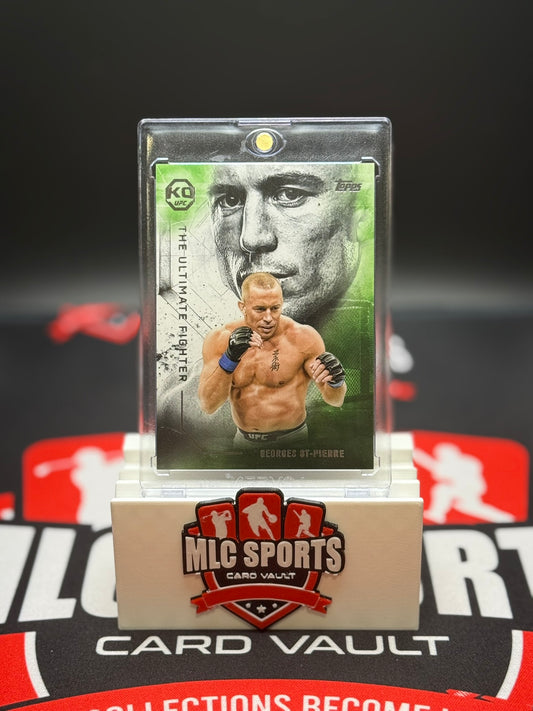2025 Topps UFC Knockout The Ultimate Fighter Georges St-Pierre