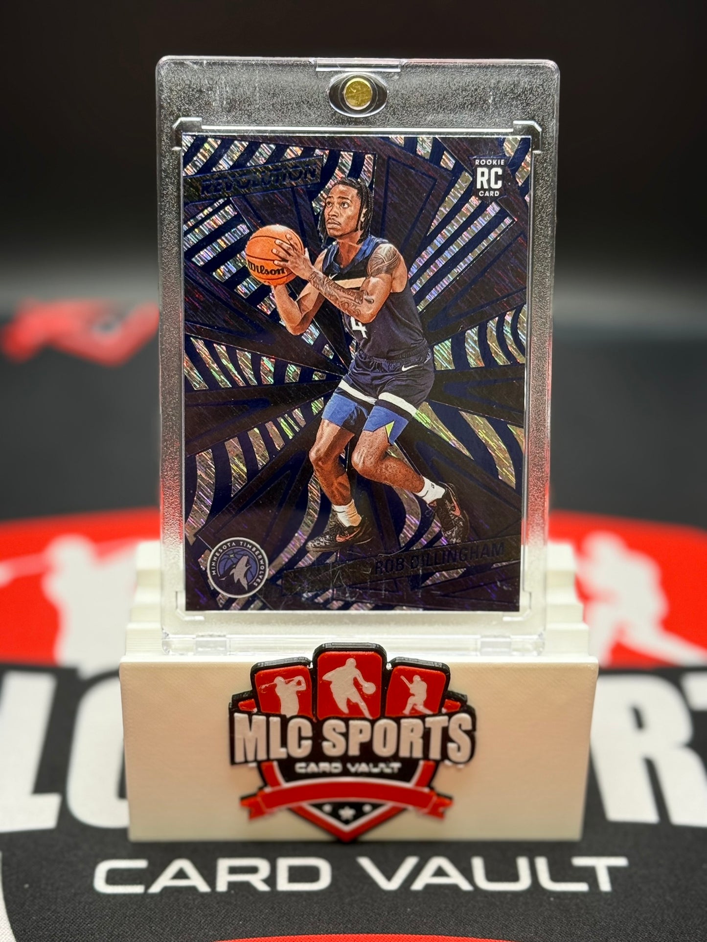 2024-25 Panini Revolution Rob Dillingham RC #105 Timberwolves