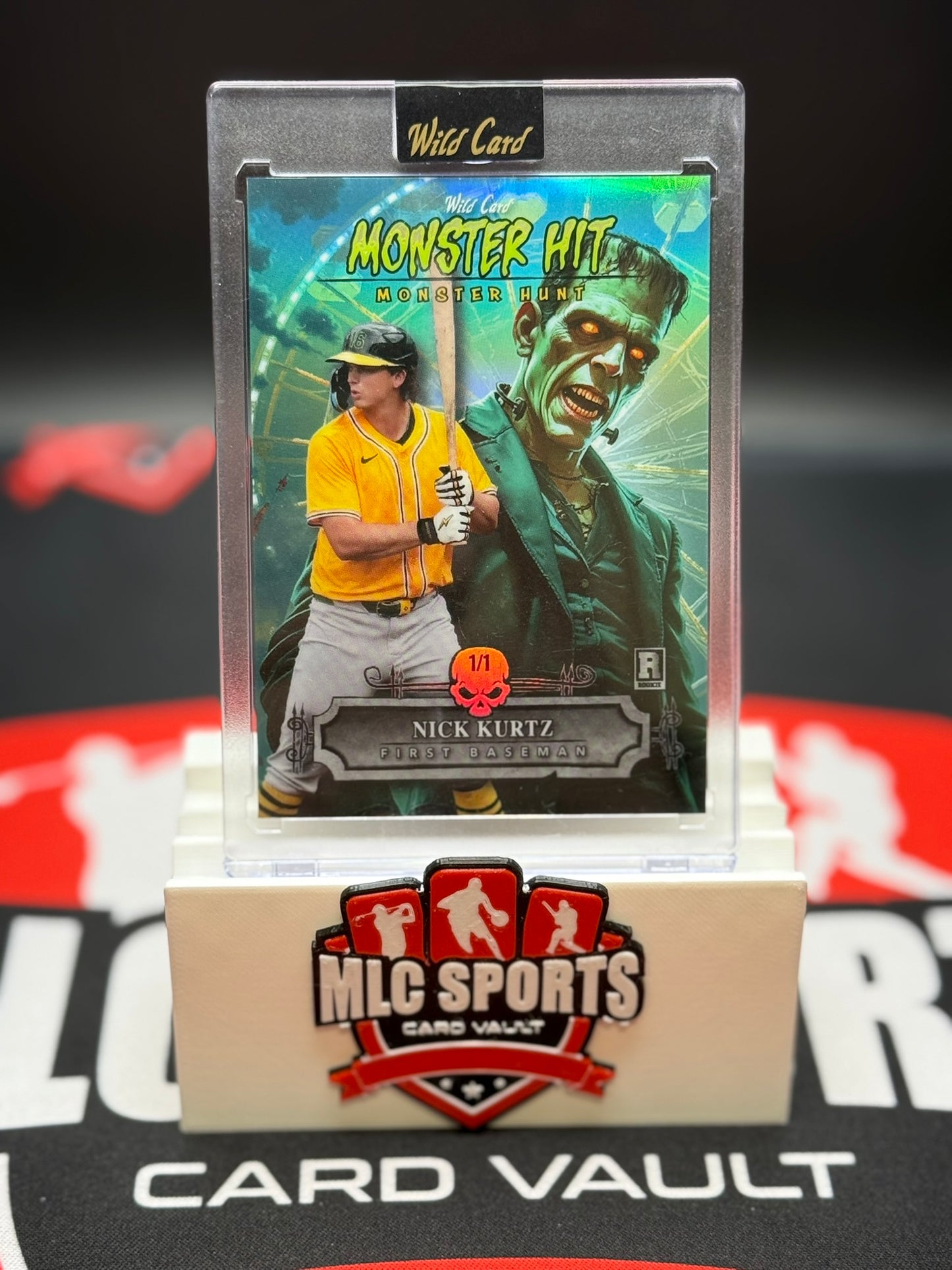 2025 Wild Card Monster Hit Nick Kurtz Rookie 1/1