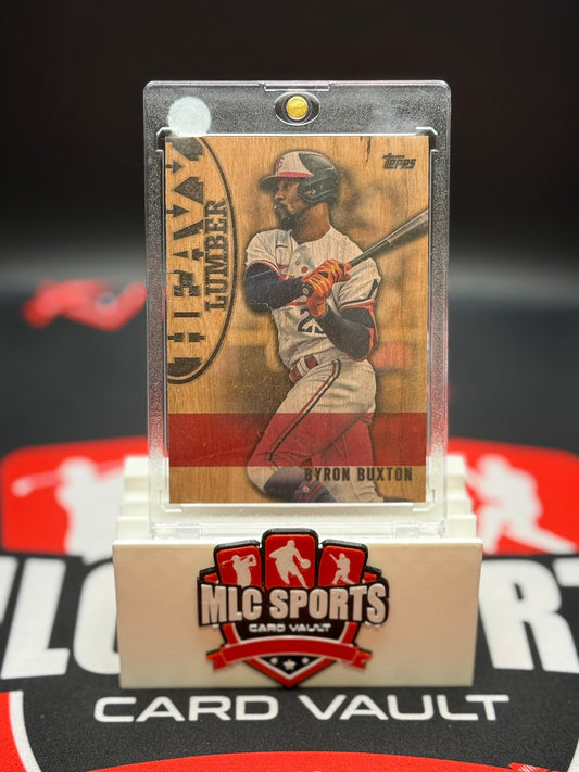 2024 Topps Heavy Lumber Byron Buxton Insert Card