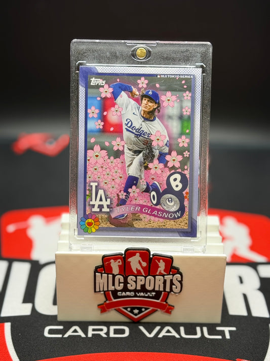 2025 Topps Takashi Murakami Tyler Glasnow Tokyo Series