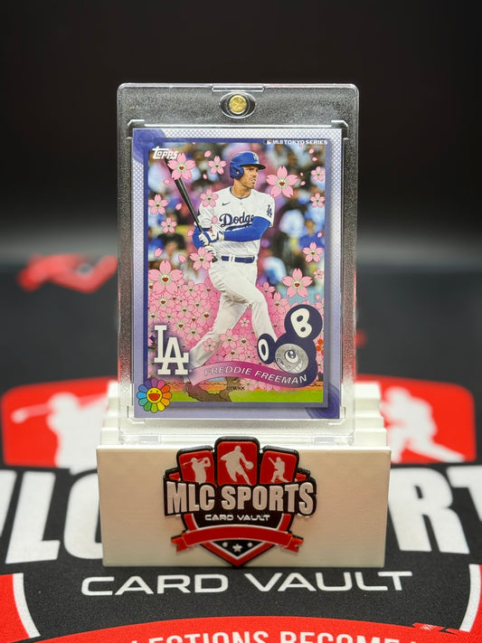 2025 Topps Takashi Murakami Freddie Freeman Tokyo Series