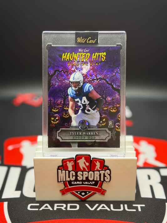 2025 Wild Card Haunted Hits Tyler Warren /3 Rookie Card