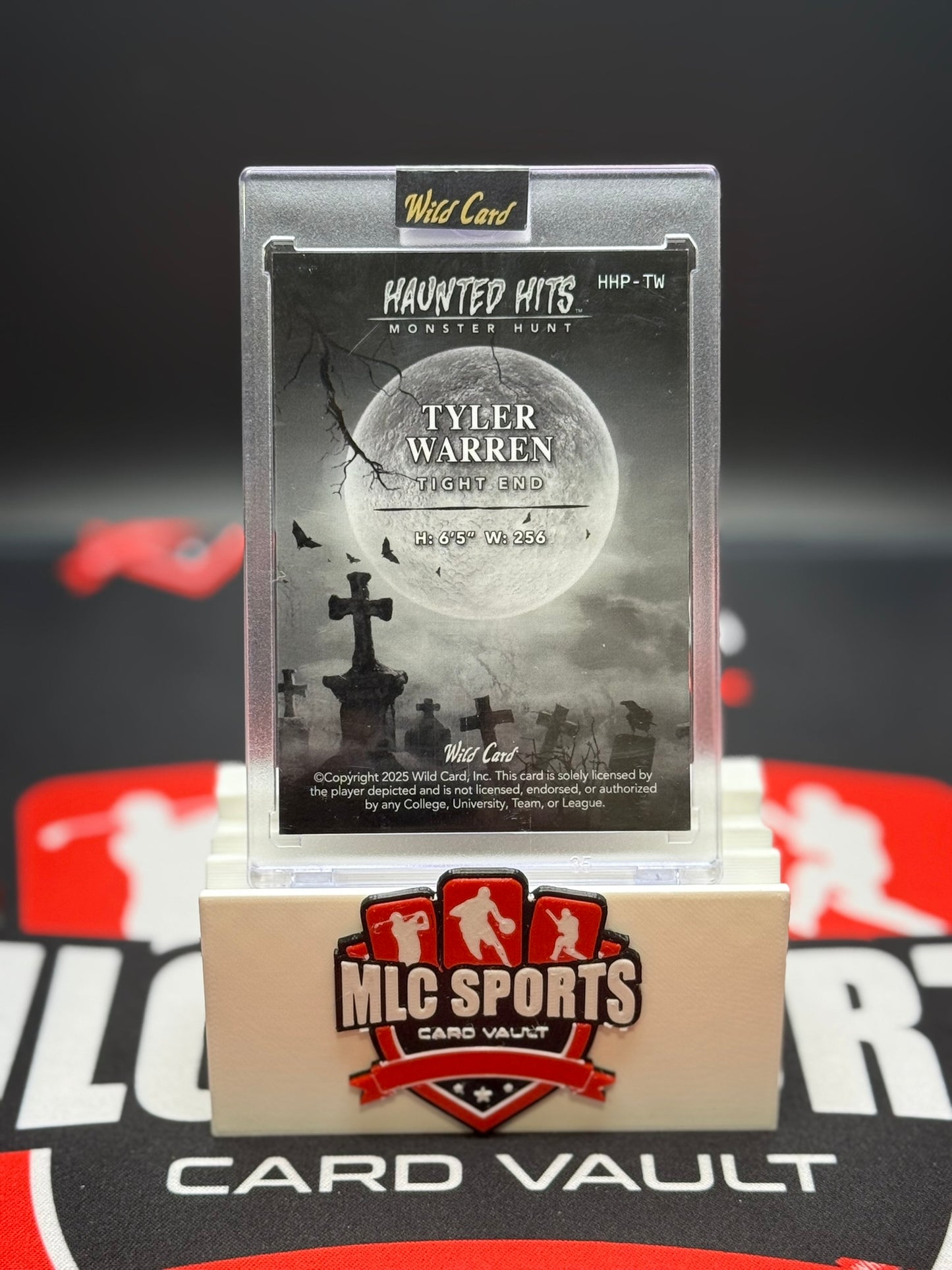 2025 Wild Card Haunted Hits Tyler Warren /3 Rookie Card
