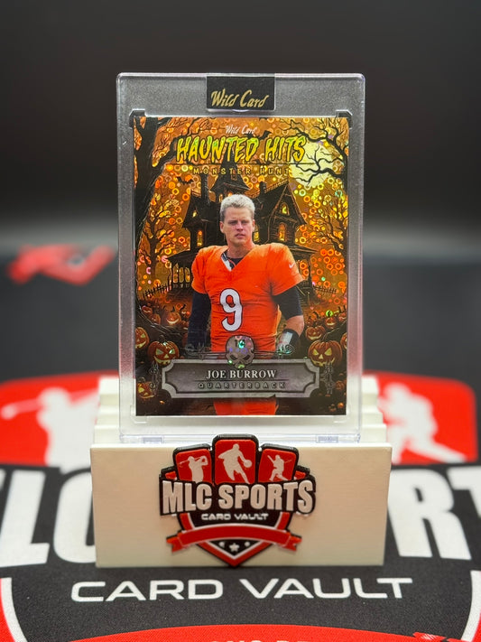 Joe Burrow 1/4 Haunted Hits Monster Hunt Wild Card QB