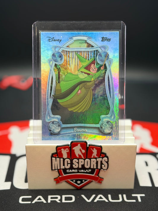 Fauna Disney 100 Topps Card – Sleeping Beauty Holofoil