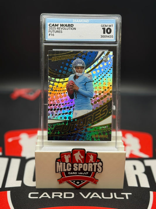 Cam Ward 2025 Revolution Futures Rookie #16 GEM MT 10 Titans
