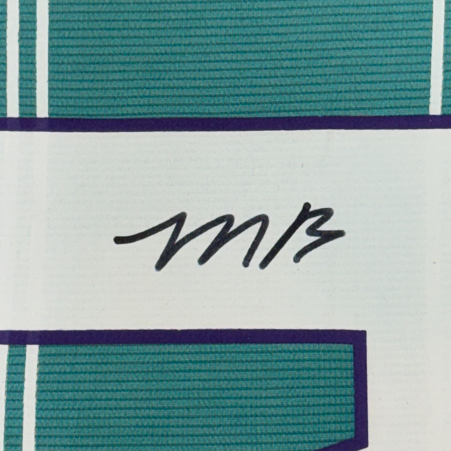 Framed Autographed/Signed LaMelo Ball #2 35x39 Rookie Basketball Jersey Charlotte Teal Beckett BAS COA