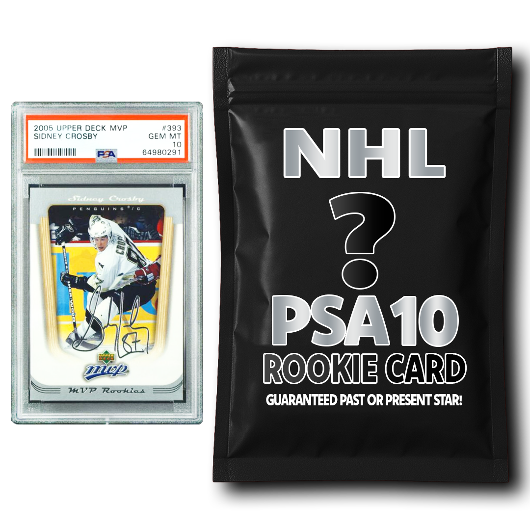NHL PSA 10 Graded Rookie Card Mystery Pack
