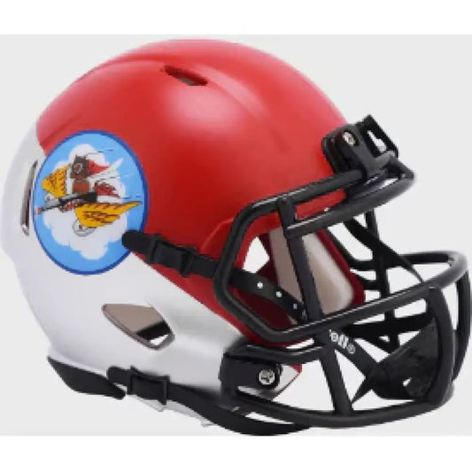 Air Force Falcons NCAA Mini Speed Football Helmet Tuskegee 301st Limited Edition - NCAA - Helmets
