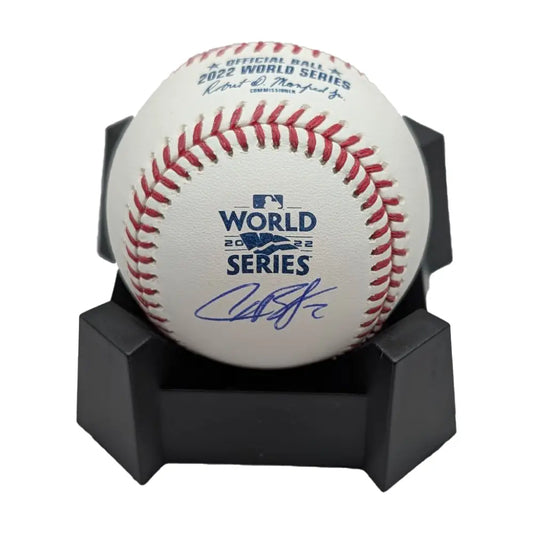 Alex Bregman Autographed Official World Series Baseball - Beckett Authentication - Baseball Memorabilia