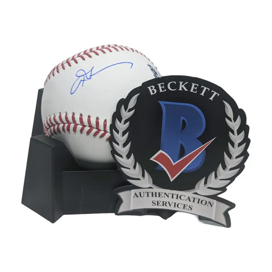 Allen Iverson Autographed Official MLB Baseball - BAS Authentication. - Baseball Memorabilia