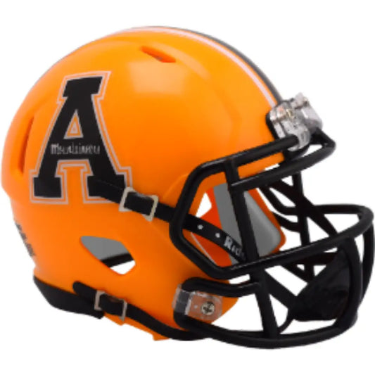 Appalachian State Mountaineers NCAA Mini Speed Football Helmet Gold- NCAA - Helmets