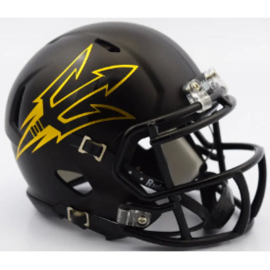 Arizona State Sun Devils NCAA Mini Speed Football Helmet Satin Black- NCAA - Helmets