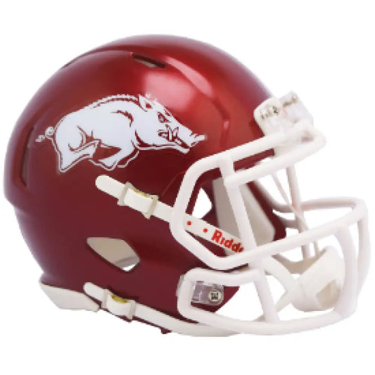 Arkansas Razorbacks NCAA Mini Speed Football Helmet- NCAA - Helmets
