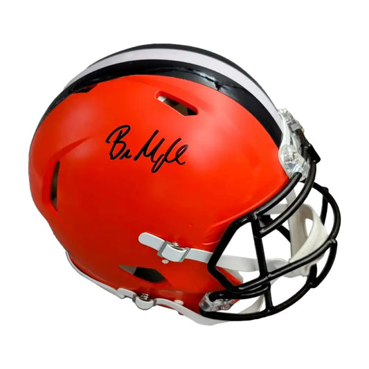 Baker Mayfield Autographed Cleveland Browns F/S Authentic Riddell Speed Helmet - Football Memorabilia