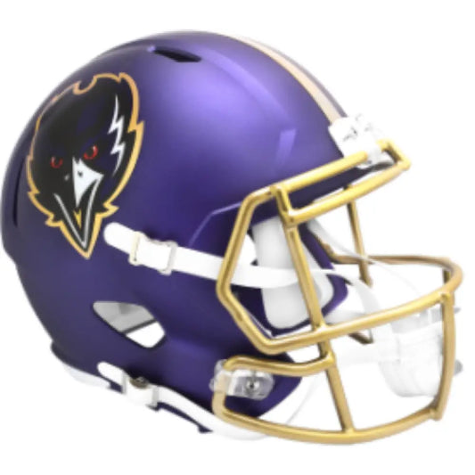 Baltimore Ravens Full Size Speed Replica Football Helmet 2024 On-Field Alternate - NFL - Helmets