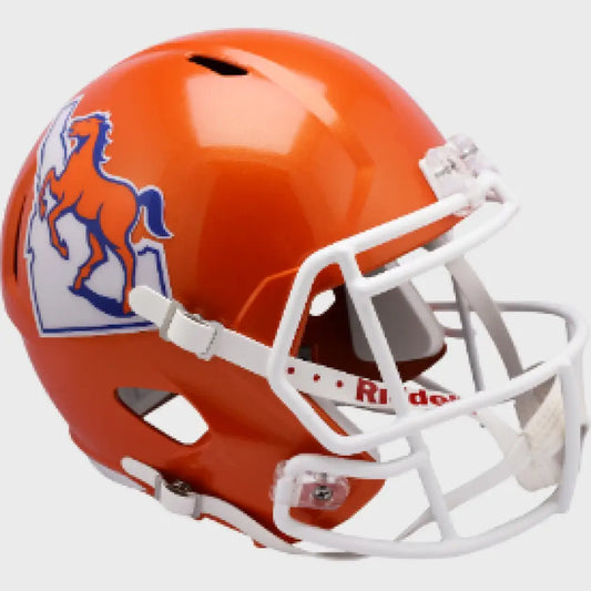 Boise State Broncos NCAA Mini Speed Football Helmet Orange NCAA - Helmets