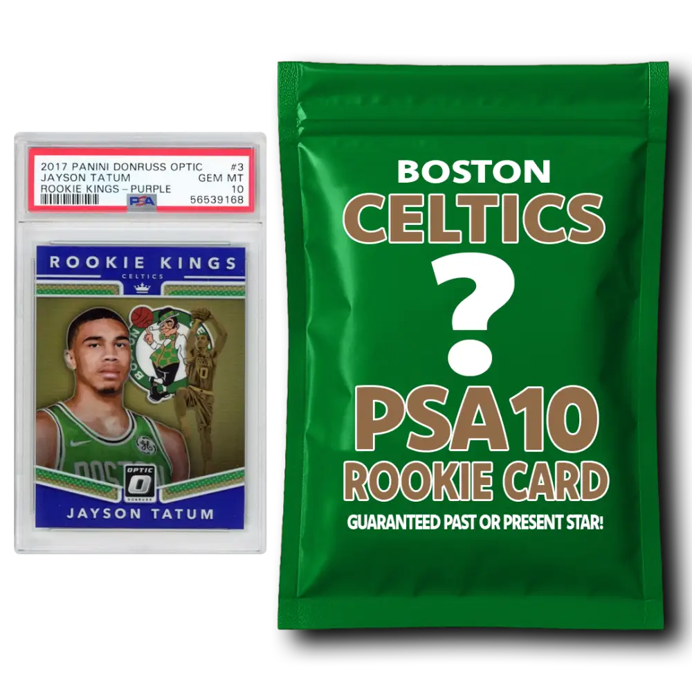 Boston Celtics PSA 10 Graded Rookie Card Mystery Pack - Basketball Mystery