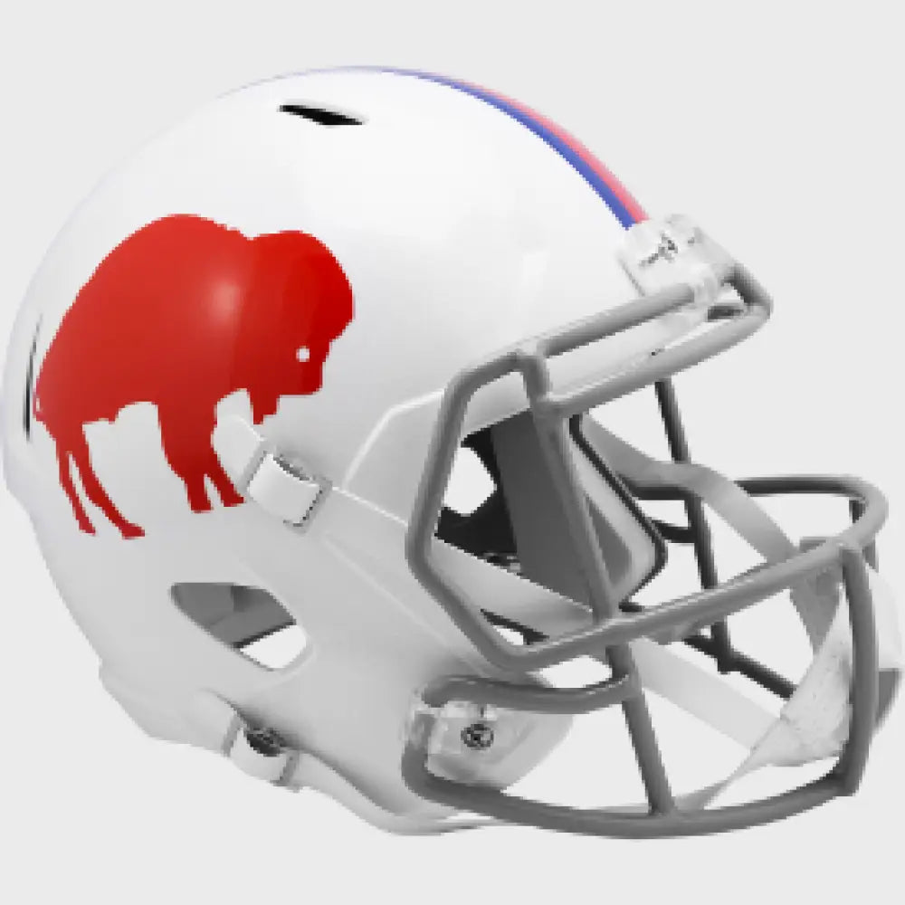 Buffalo Bills Full Size 1965 to 1973 Speed Replica Throwback Helmet - NFL - Helmets
